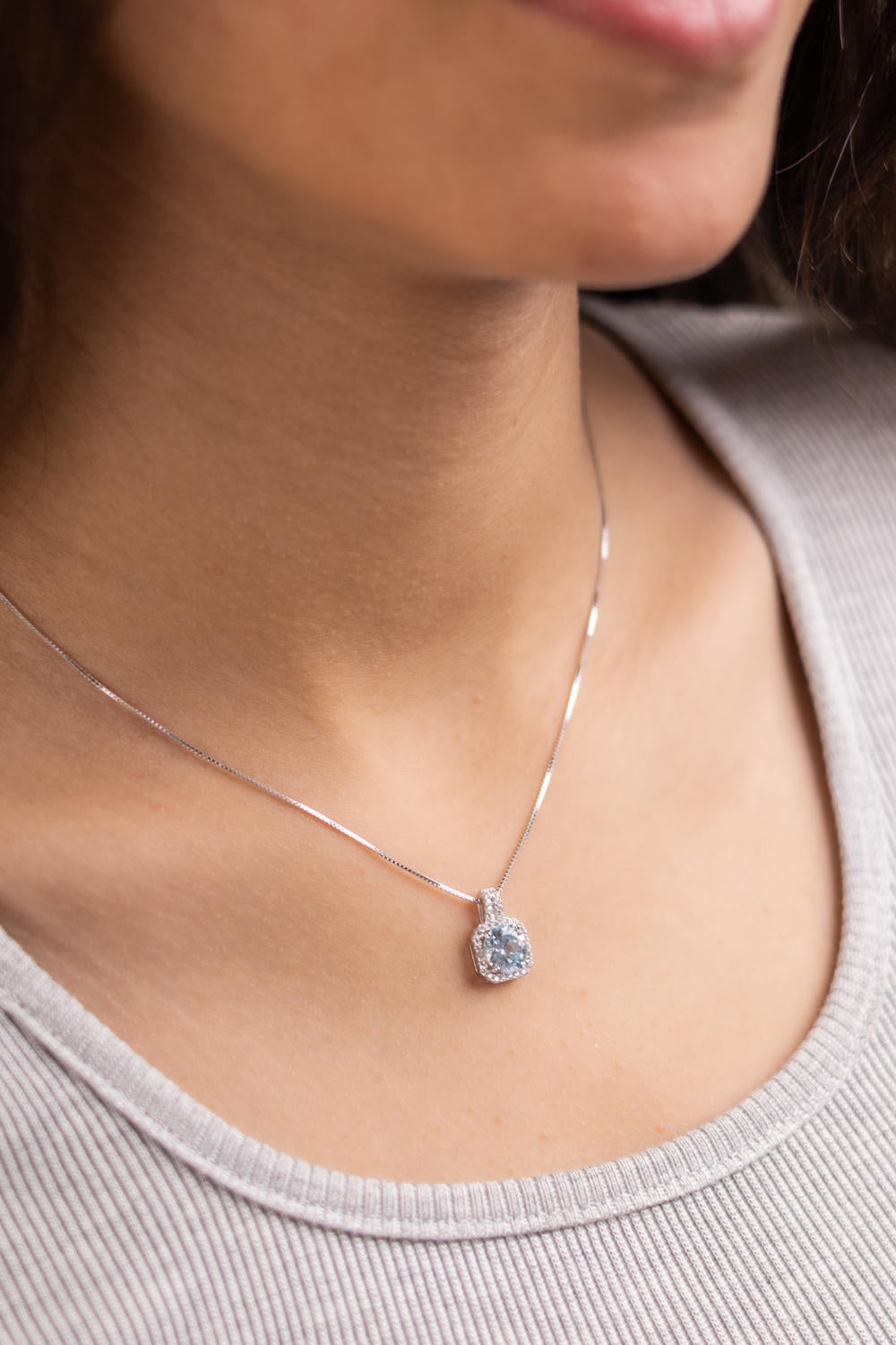 Cubic Crystals Necklace