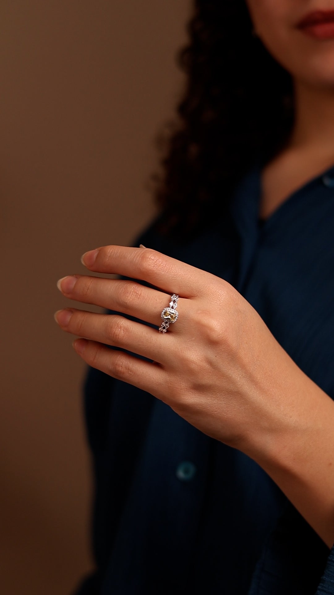Glow Zircon Ring