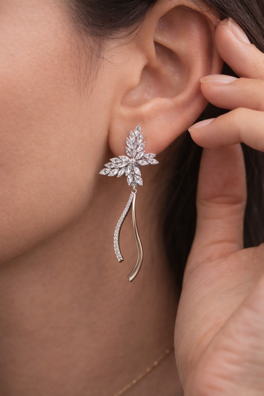 Butterfly Two-Piece Earrings