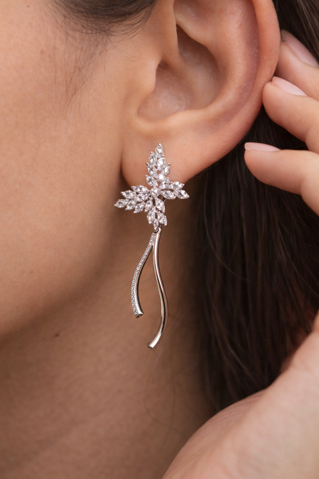 Butterfly Two-Piece Earrings