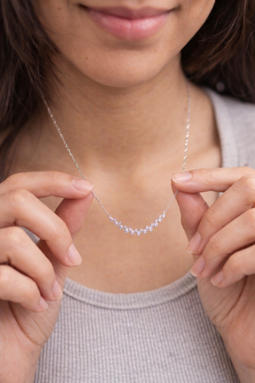 Winter Crystals Necklace