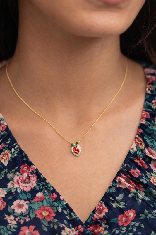 Strawberry Necklace