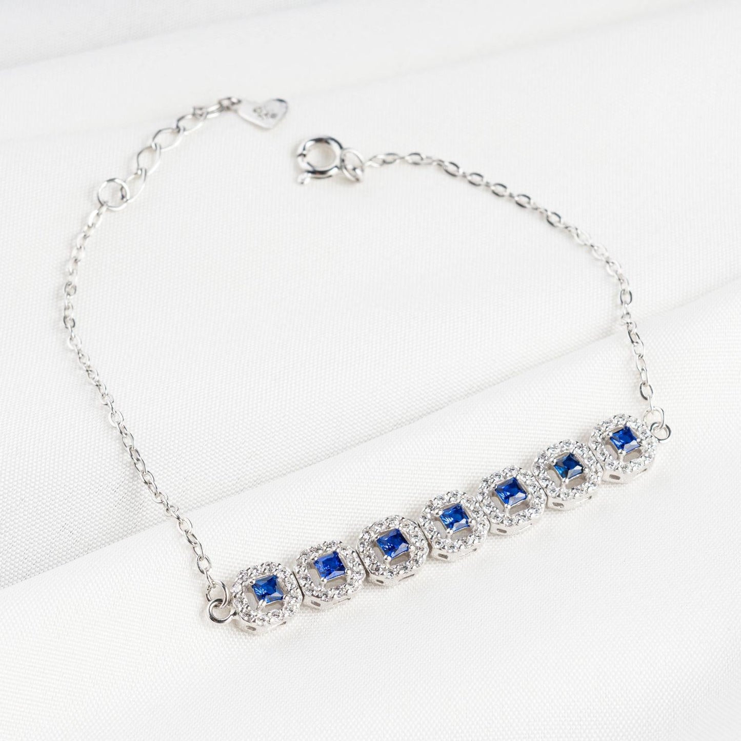 Sapphire Tennis Bracelet