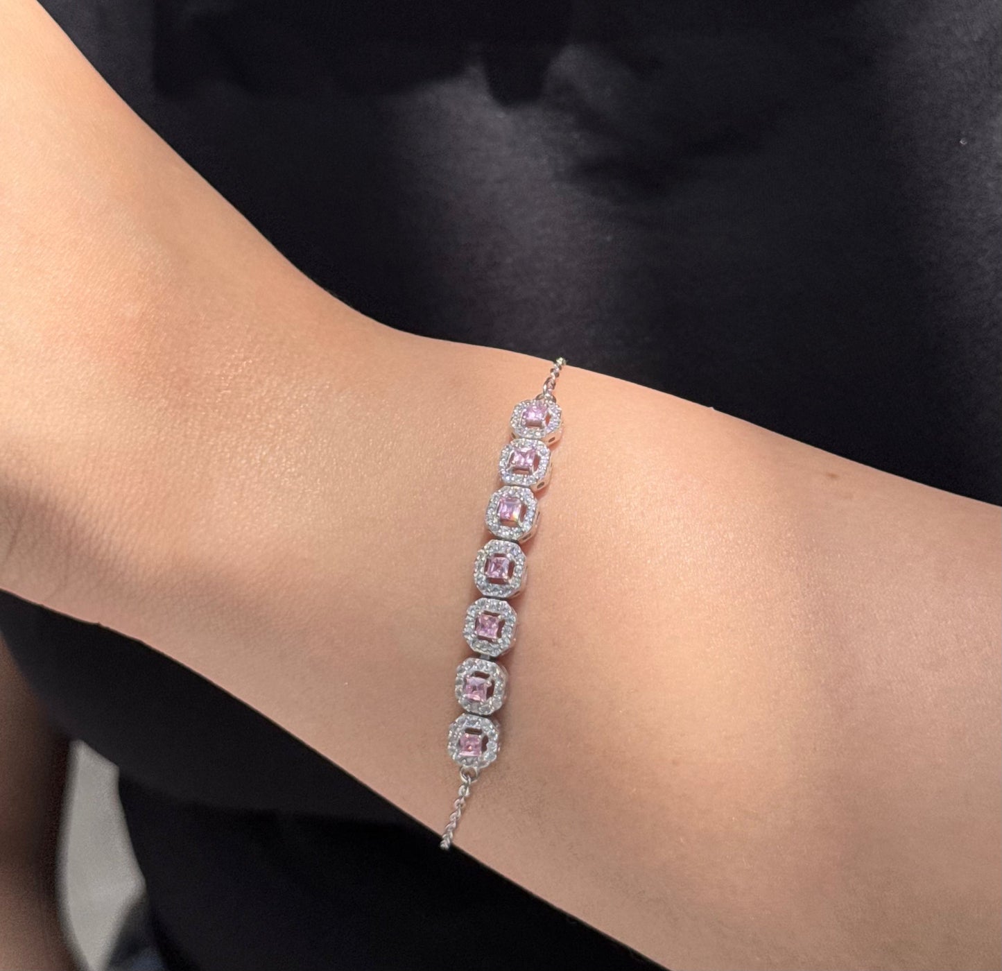 Sapphire Tennis Bracelet