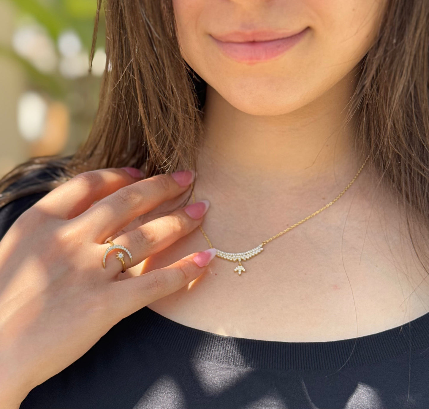 Sterling White Gold Necklace