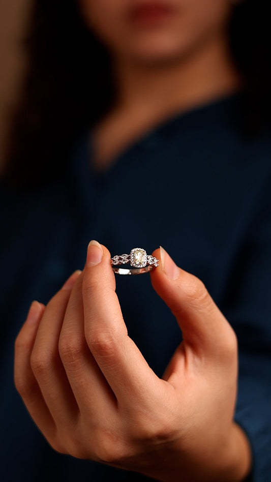 Glow Zircon Ring